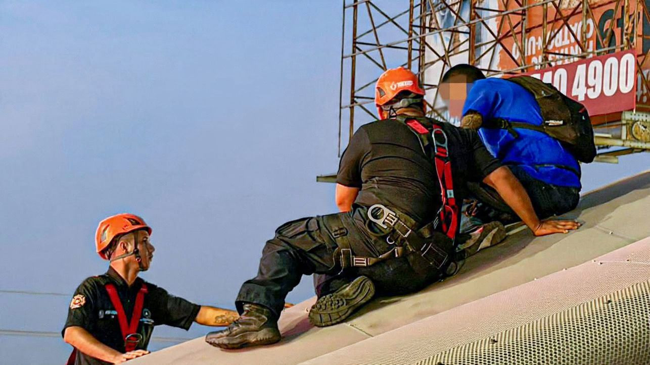 Leonardo, el héroe que ha salvado dos vidas de las alturas