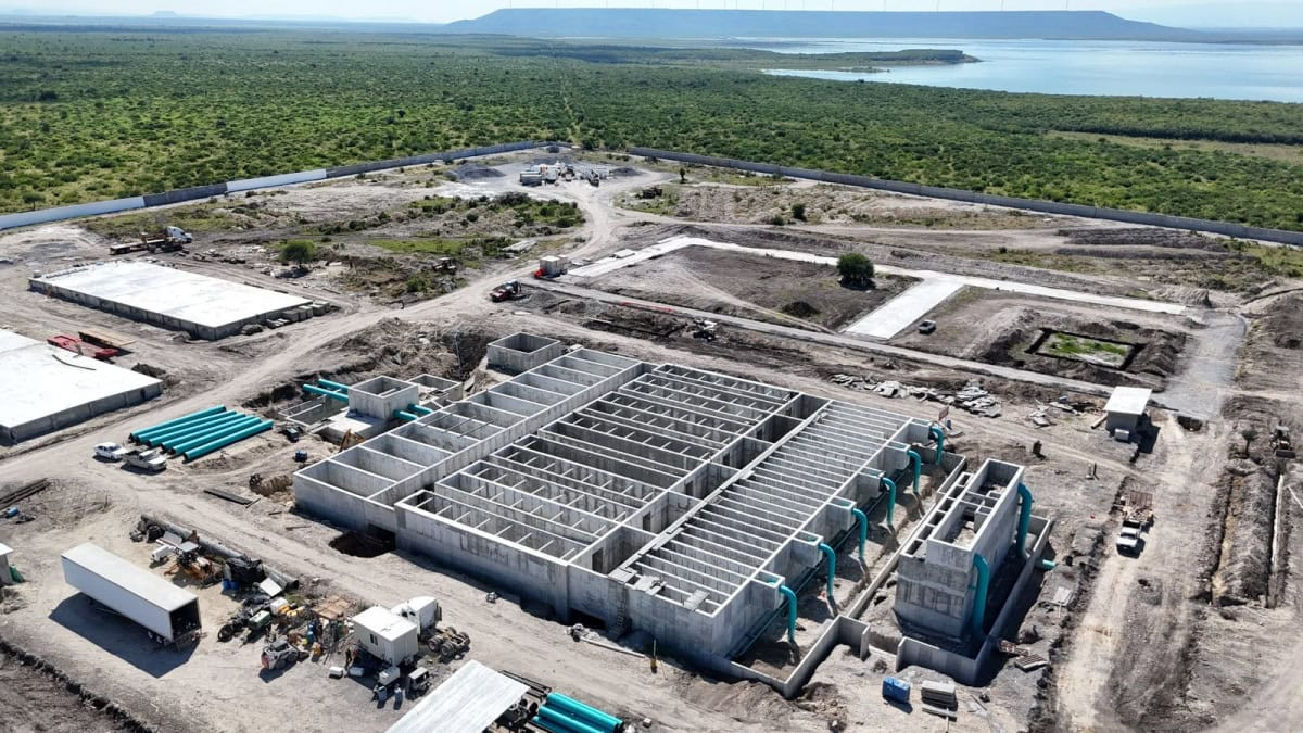 Fortalece Gobierno de Tamaulipas abasto de agua en la capital con planta potabilizadora