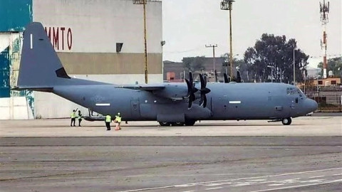 Llegada de avión militar de EU a Toluca fue acordada desde octubre: Sheinbaum