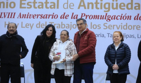 Aumento salarial y pensiones seguras garantiza Américo a las y los trabajadores del Estado