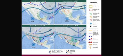 Pronóstico de clima fresco y otro descenso de temperatura para Reynosa