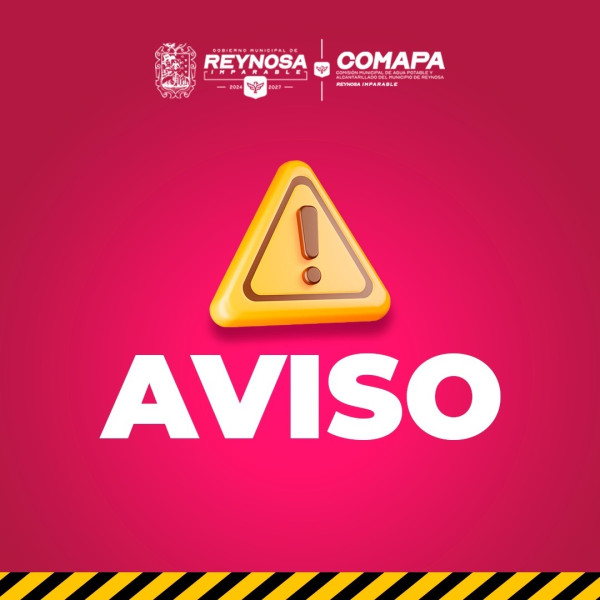 Anuncia COMAPA corte temporal de agua en Rancho Grande por mejoras en rebombeo