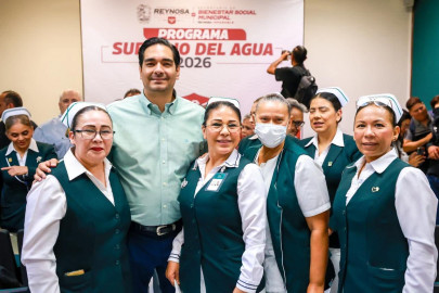 Beneficiará Subsidio del Agua 2026 a Médicos y Enfermeras de Reynosa