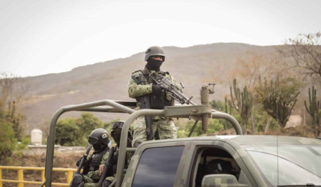 Detienen en Matamoros a líder de célula delictiva y ocho integrantes en operativo federal