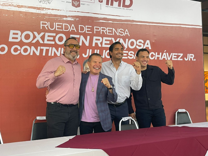 Reynosa recibirá pelea estelar de Chávez Jr el 25 de abril