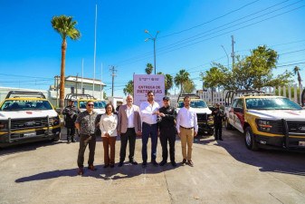 Entregó Carlos Peña Ortiz 12 Patrullas 2026 a la Policía de Proximidad-Reynosa