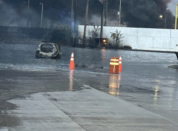 Incendio en la refinería Olmeca deja cinco muertos; Pemex atribuye el hecho a derrame por lluvias