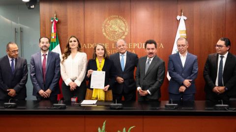 Senado recibe iniciativa de la presidenta Claudia Sheinbaum sobre el “Plan B” en materia electoral