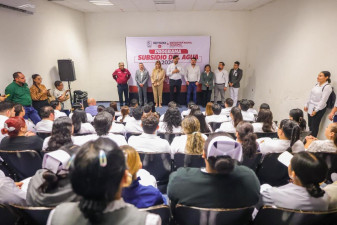 Apoya Gobierno de Carlos Peña Ortiz a Enfermeras y Enfermeros con Subsidio del Agua