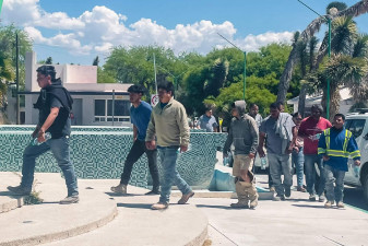 Tras operativo, localizan con vida a siete electricistas reportados como desaparecidos en San Luis Potosí