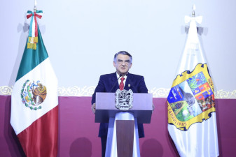 En su Cuarto Informe, Américo Villarreal llama a frenar noticias falsas y evitar el regreso de oligarquías