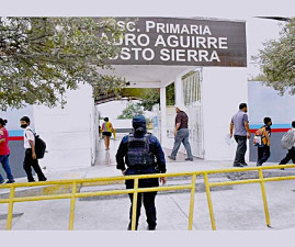 Retoma escuela primaria “Lauro Aguirre” de Reynosa actividades normales tras incidencia