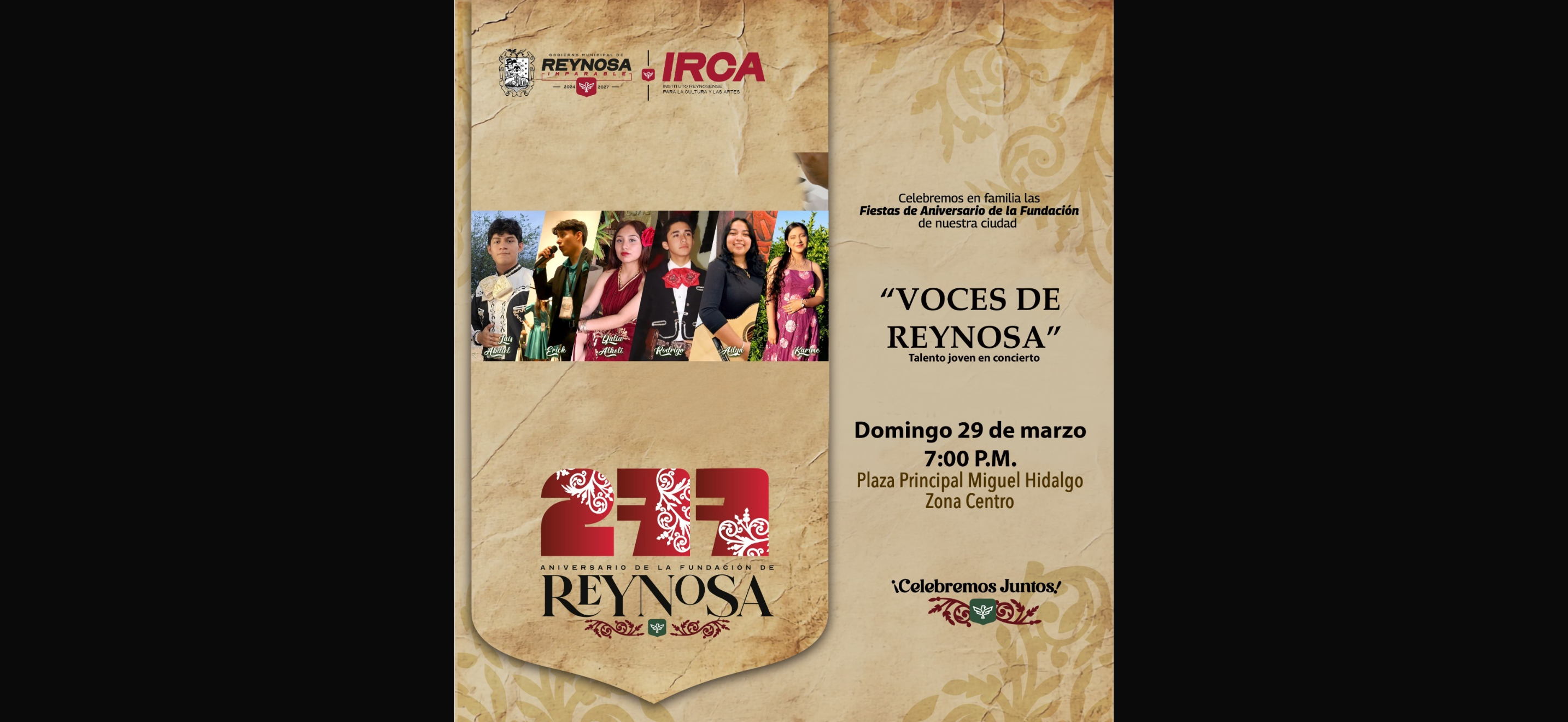 Impulsa Gobierno de Carlos Peña Ortiz el talento reynosense en plazas públicas