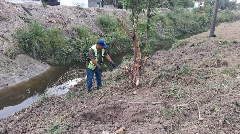 Intensificó Gobierno de Carlos Peña Ortiz programa permanente de desazolve de drenes y canales