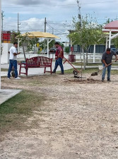 Nuevo Laredo se "pinta de verde" para celebrar el Día Mundial de la Tierra