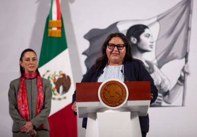 Citlalli Hernández deja Secretaría de las Mujeres, se va a "ayudar" a Morena