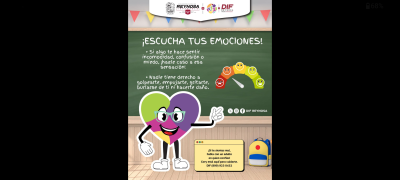 Promueve DIF-Reynosa el cuidado emocional y la protección de la niñez