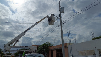 Reforzó Gobierno del Alcalde Carlos Peña Ortiz alumbrado público mediante jornada nocturna