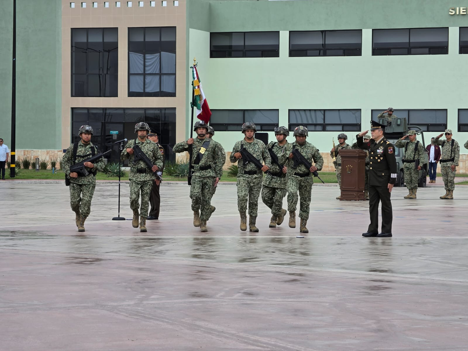 Asume Humberto Ortega Ramírez el mando de la Guarnición Militar de Nuevo Laredo