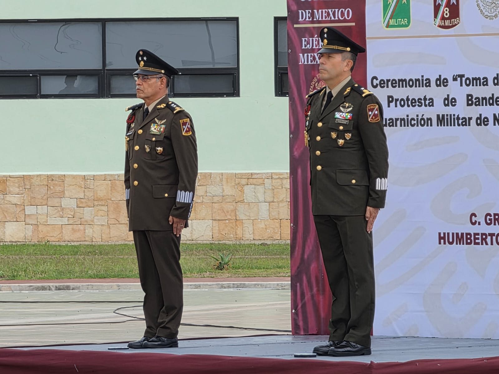 Asume Humberto Ortega Ramírez el mando de la Guarnición Militar de Nuevo Laredo
