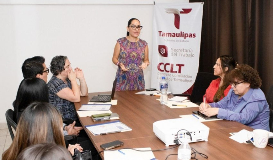 Avanza modernización laboral en Tamaulipas con talleres internacionales