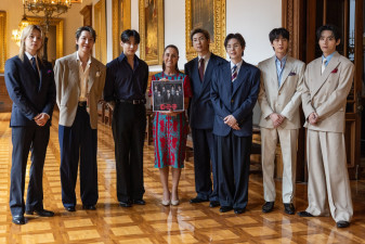 Sheinbaum recibe a BTS en Palacio Nacional previo a sus conciertos en México