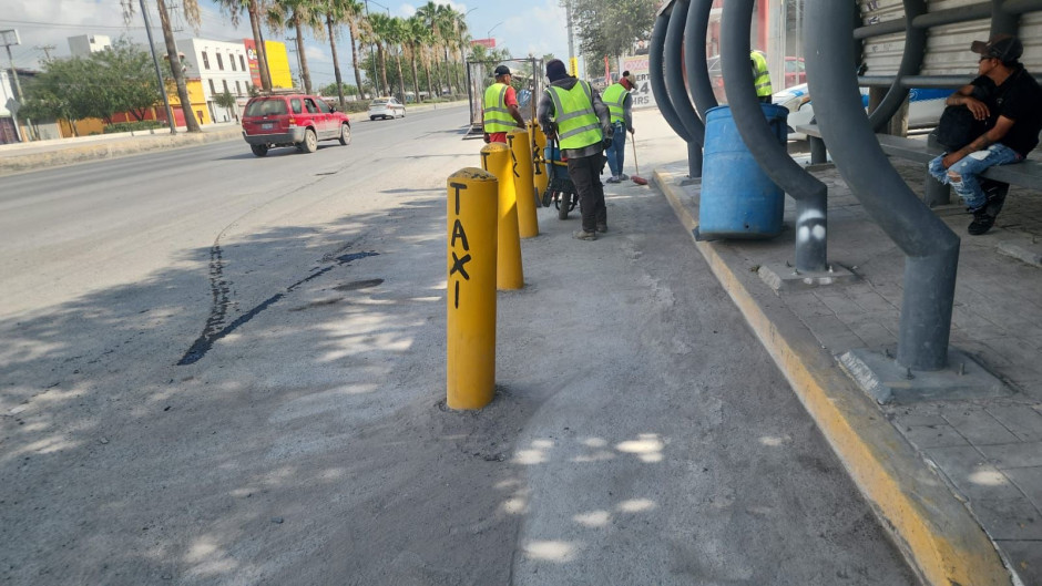 Intensivo programa de limpieza del Gobierno de Carlos Peña Ortiz en vialidades de Reynosa