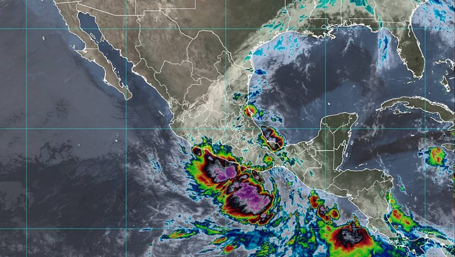 Se forma tormenta tropical “Boris” frente a Guerrero; alertan por deslaves e inundaciones