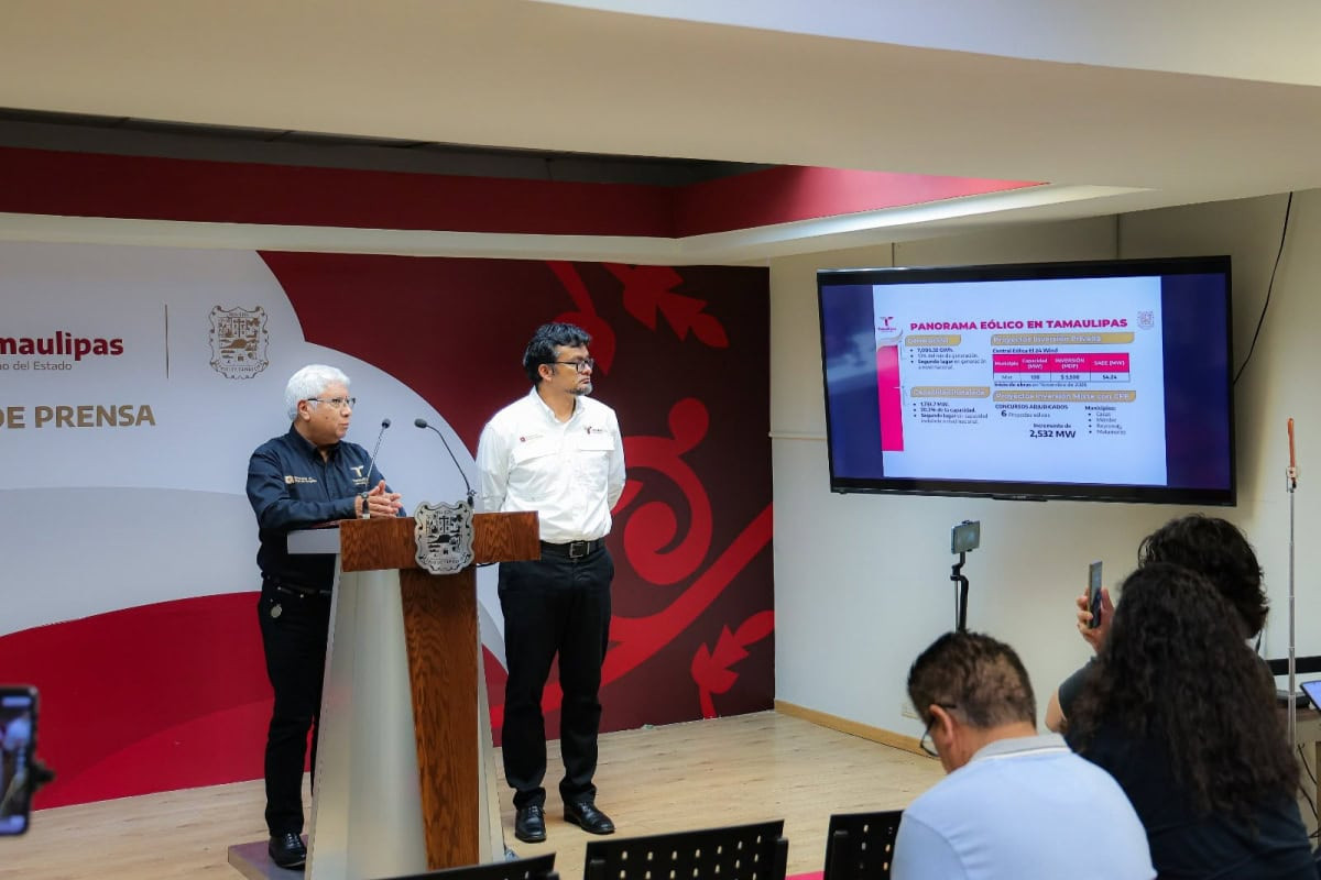 Incrementará Tamaulipas más de 2500 MW con proyectos eólicos