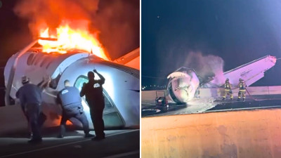 Avion privado se desploma en Laredo, Texas: hay un muerto y cinco heridos