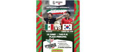 Celebra el ambiente mundialista con la Selección Mexicana en Reynosa