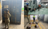Aseguran 137 kilos de cocaína en puerto de Lázaro Cárdenas; hay cinco detenidos