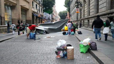 CNTE levanta plantón en CDMX, pero advierte que continuará la lucha por la Ley del ISSSTE