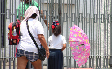 Calor extremo obliga a escuelas de Tamaulipas a activar protocolos