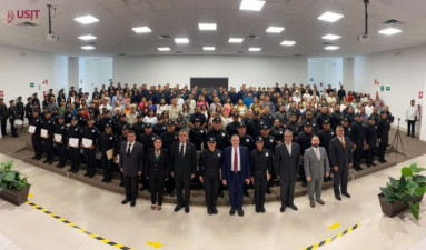 Incorpora SSPT 34 nuevos policías de proximidad tras concluir su formación en la USJT
