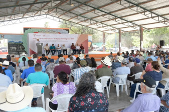 Llevan riego tecnificado y sistemas fotovoltaicos a productores de Tamaulipas