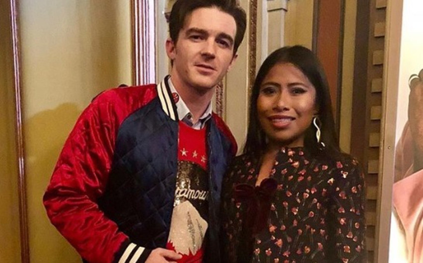 Drake Bell felicita a Yalitza Aparicio por su “hermosa película”
