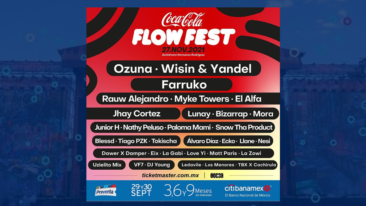 Confirman que sí habrá Flow Fest este 2021 