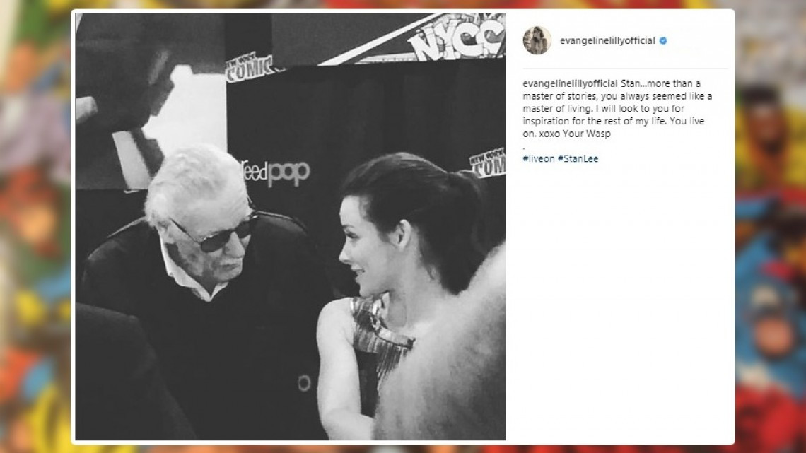 Famosos siguen recordando a Stan Lee