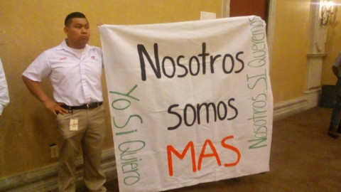 Se reúnen 500 empleados de Coca Cola Matamoros que sí quieren trabajar