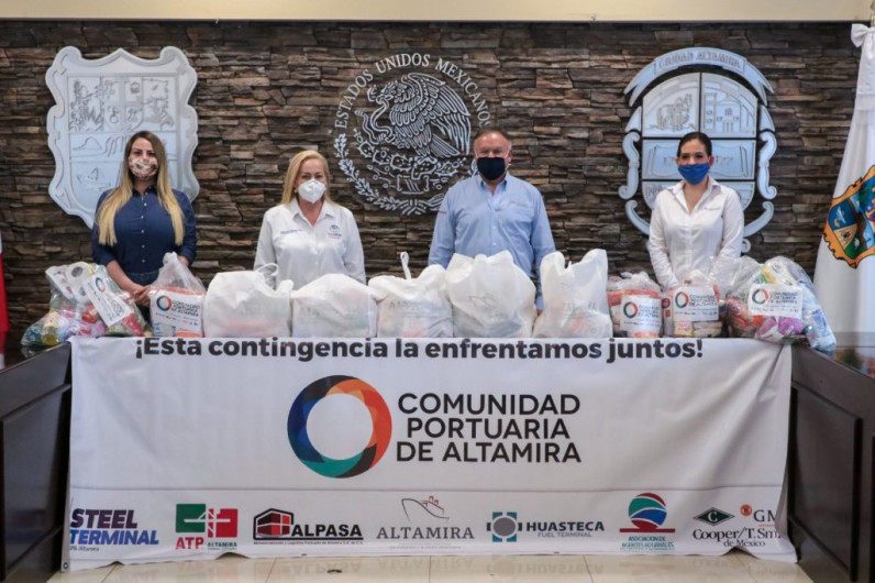 Más empresarios de Altamira se unen a acciones de apoyo a afectados por pandemia