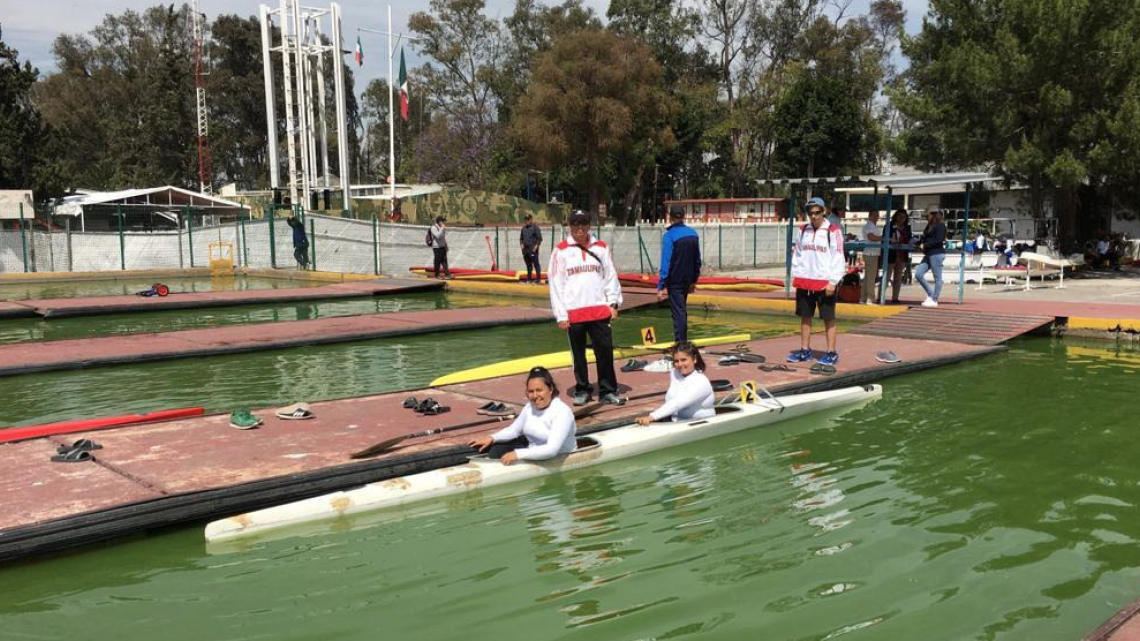 Buena actuación de Canoistas Tamaulipecos en el Nacional