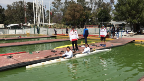 Buena actuación de Canoistas Tamaulipecos en el Nacional