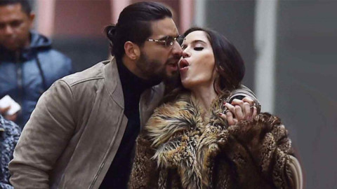 Maluma confirma relación con modelo