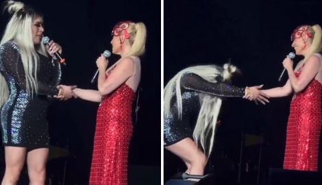 Tunden a Yuri por subir a Wendy Guevara al escenario