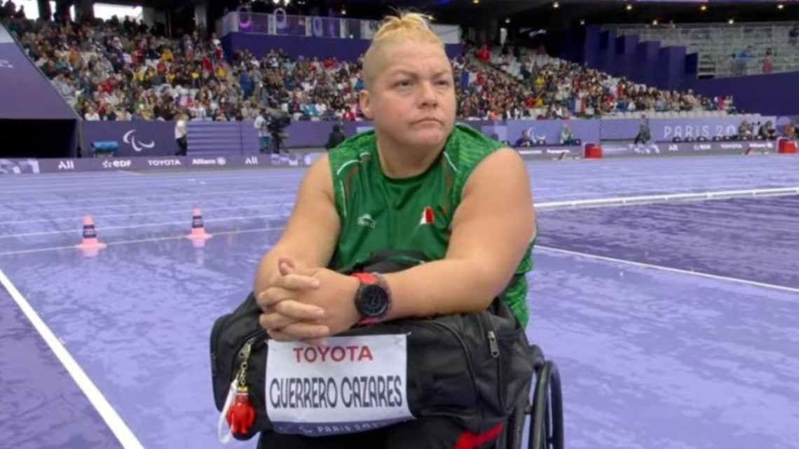  ¡BRONCE para México! La paratleta Rosa Guerrero da a México segunda medalla
