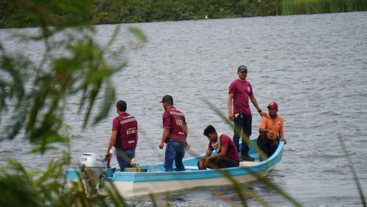 Localizan cuerpo de menor ahogado en Laguna de Altamira