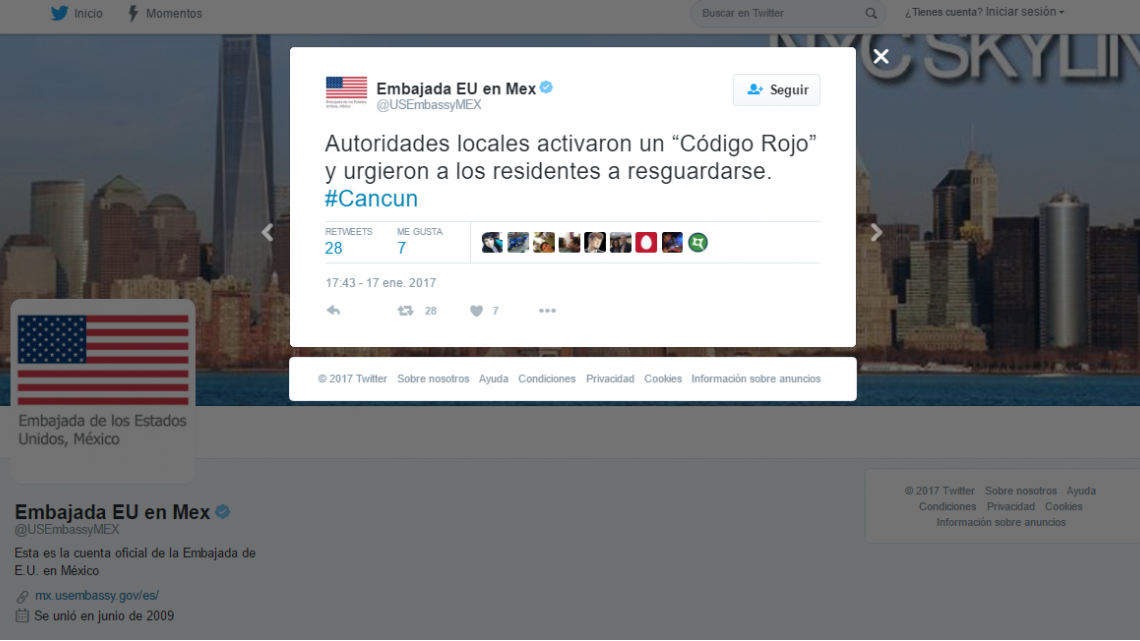 EU alerta a sus ciudadanos por balaceras en Cancún