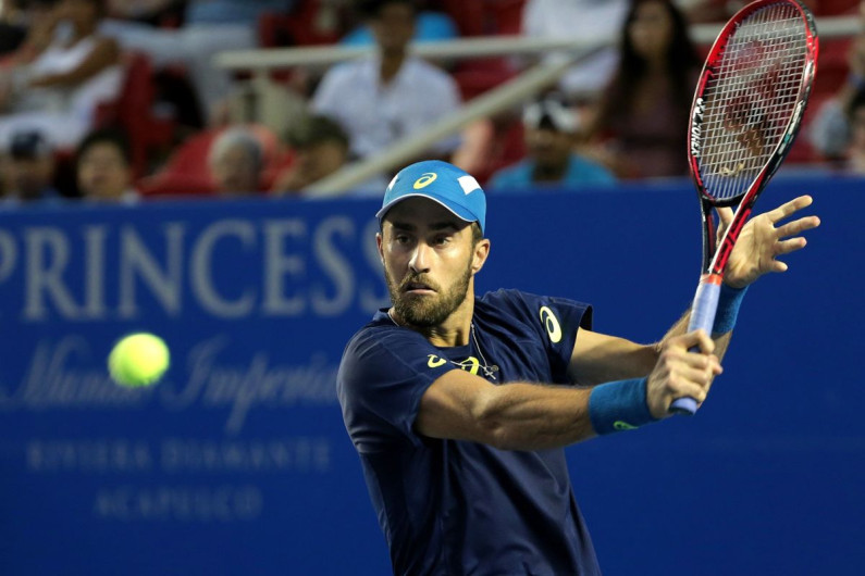 Vence Johnson a su compatriota Isner en el Abierto Mexicano de Tenis