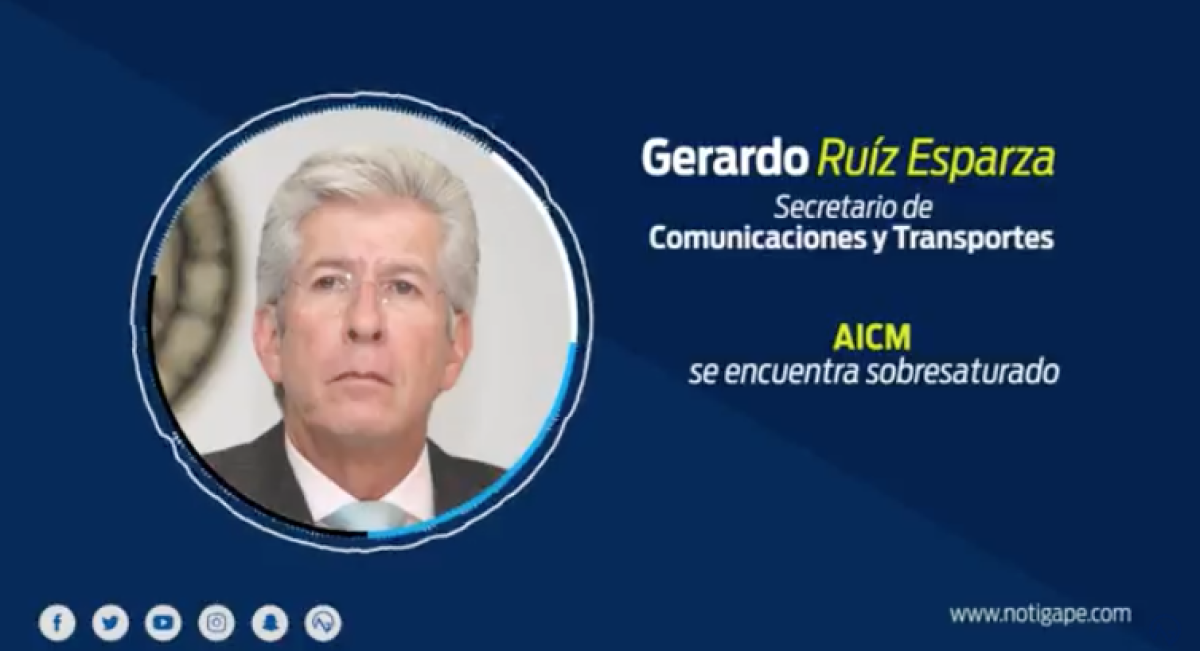 AICM se encuentra sobresaturado